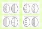 Easter Egg Symmetry And Coloring Sheets – Easter egg symmetry