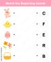 Beginning Sounds Matching For 4 Year Olds – beginning sounds match