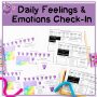 Emotional Regulation: Feelings Check-in Chart – Pin on kids sensory