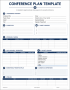 Free Conference Plan Template: Master Event Logistics & Budget